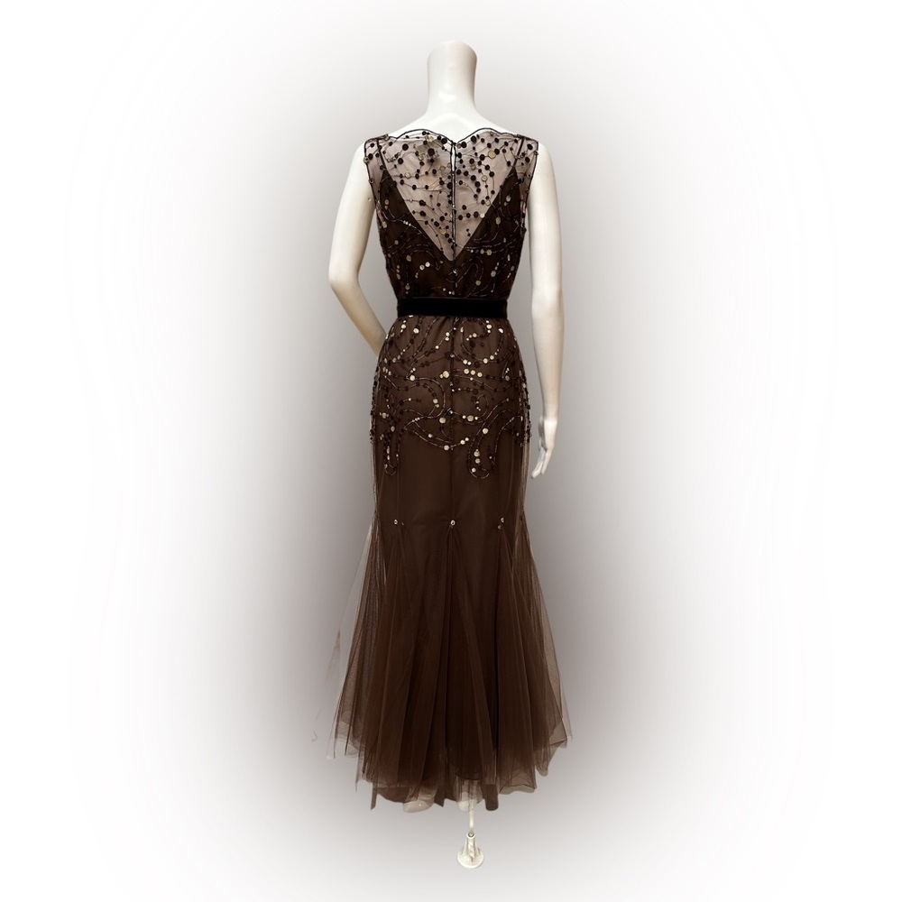 CAROL PERETZ Luxury Evening Gown size 10 - Picture 8 of 17